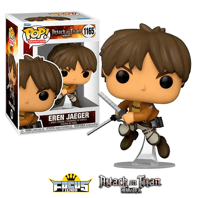 Funko Pop! Animation Attack on Titan - EREN JAEGER N°1165
