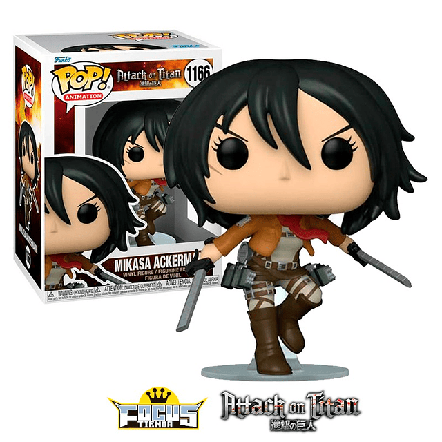 Funko Pop! Animation Attack on Titan - MIKASA ACKERMAN N°1166