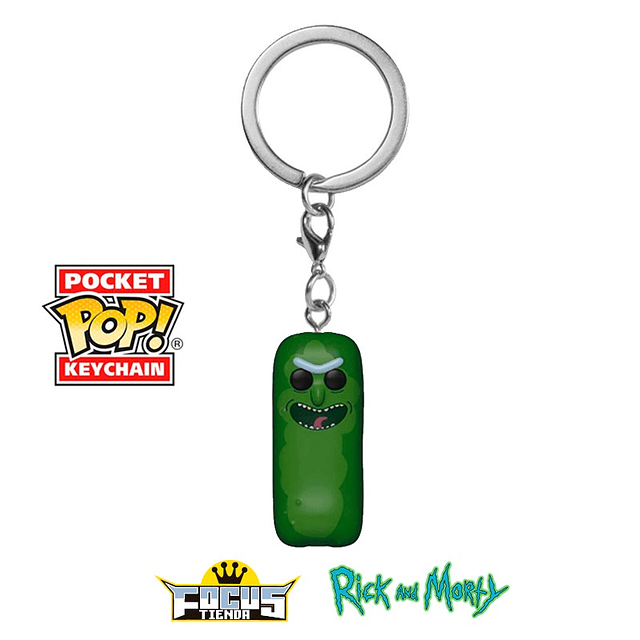 Funko Pop! Keychain Rick & Morty - PICKLE RICK [PEPINILLO RICK] (LLAVERO)