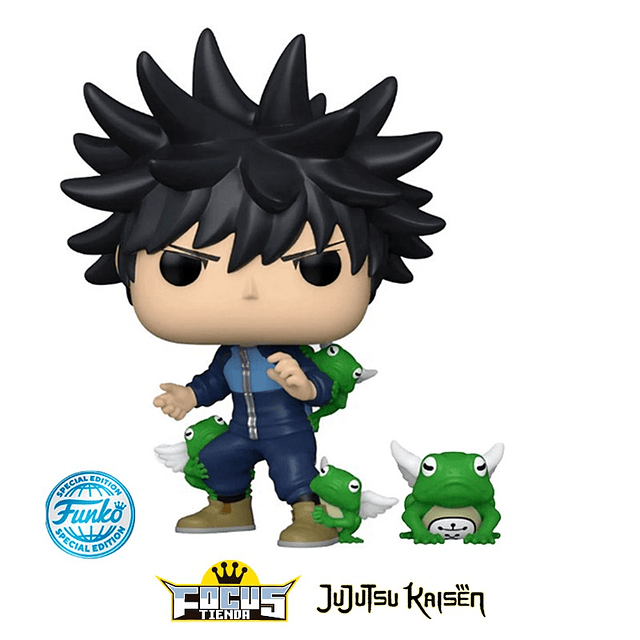 Funko Pop! Animation Jujutsu Kaisen - MEGUMI FUSHIGURO w/ toads special edition N°1119