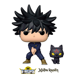 Funko Pop! Animation Jujutsu Kaisen - MEGUMI FUSHIGURO w/ divine dog N°1112
