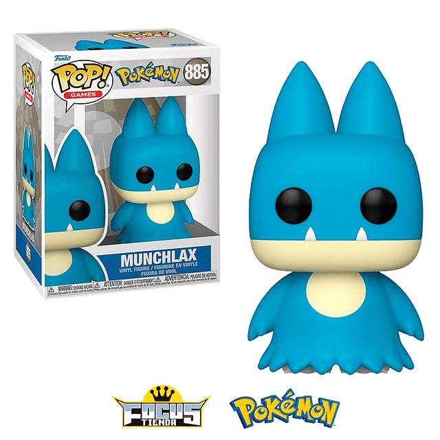 Funko Pop! Games Pokémon - MUNCHLAX N°885