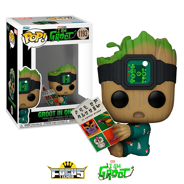 Funko Pop! Marvel I am Groot - GROOT IN ONESIE N°1193