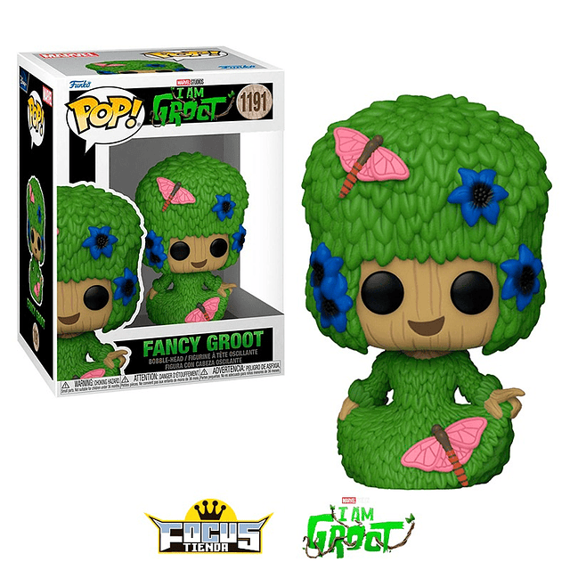 Funko Pop! Marvel I am Groot - FANCY GROOT N°1191