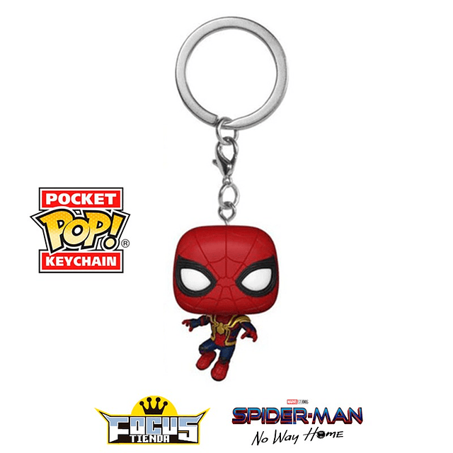 Funko Pop! Keychain Marvel Spiderman No Way Home - SPIDER-MAN (LLAVERO)
