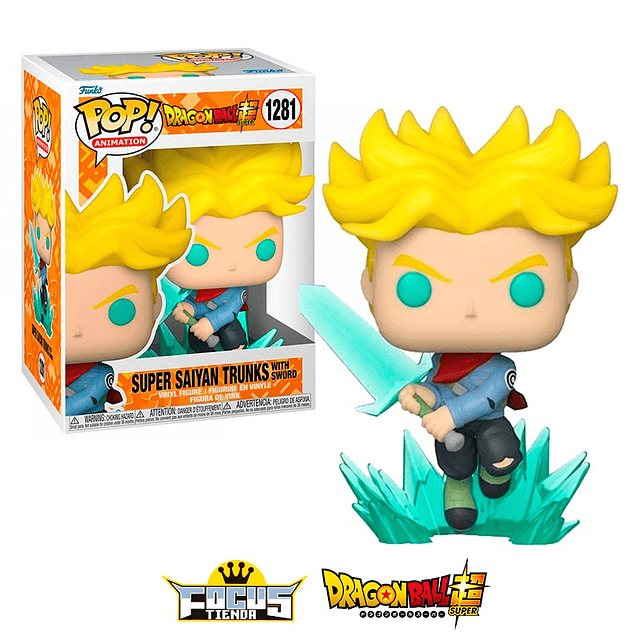 Funko Pop! Animation Dragon Ball Z - SUPER SAIYAN TRUNKS whit sword N°1281