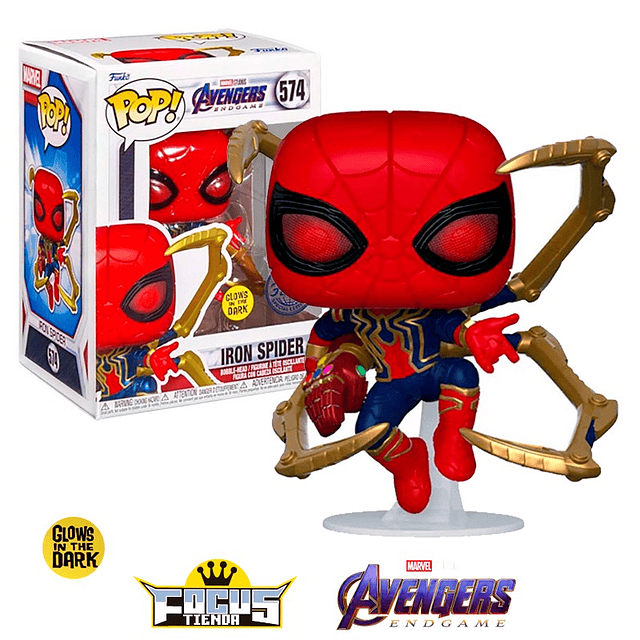 Funko Pop! Marvel Avengers Endgame - IRON SPIDERMAN (GW) special edition N°574