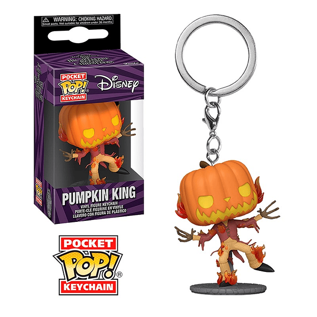 Funko Pop! Keychain Disney - PUMPKIN KING