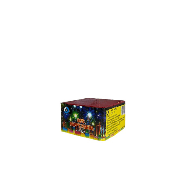 Bateria Fogo de Artificio 36 Disparos Happy Panda 