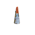 Repuxo de Fogo Cónico Prata  60 Seg. 1