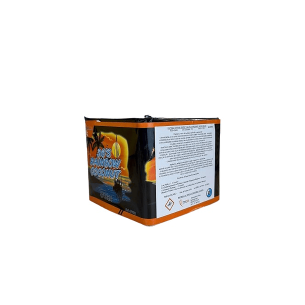 Bateria de Fogo de Artificio 36 Disparos  RAINBOW COCONUT 2