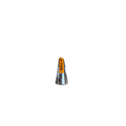 Repuxo de Fogo de Artificio Cónico Prata 20 Seg. 1