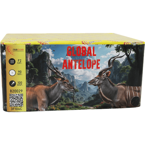 Bateria Profissional Multi Efeitos 100 Disparos Global