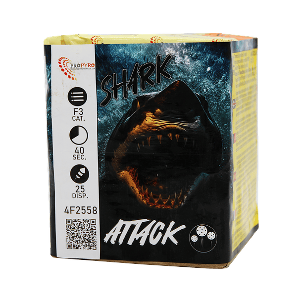 Bateria Fogo Artificio de Tiro com  25 Disparos 