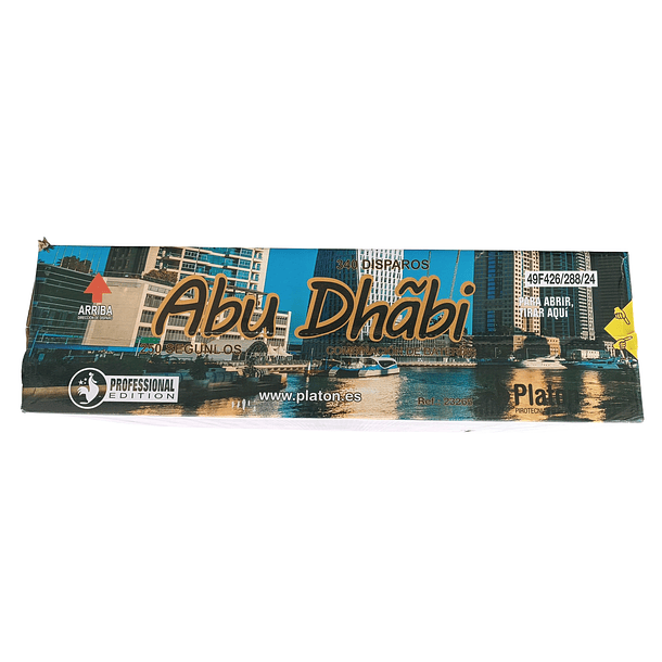 Bateria Composta Abu Dhabi 340 Efeitos 250 Segundos