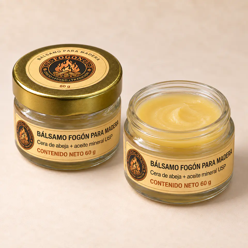 Bálsamo FOGÓN para madera · 60 g. 1