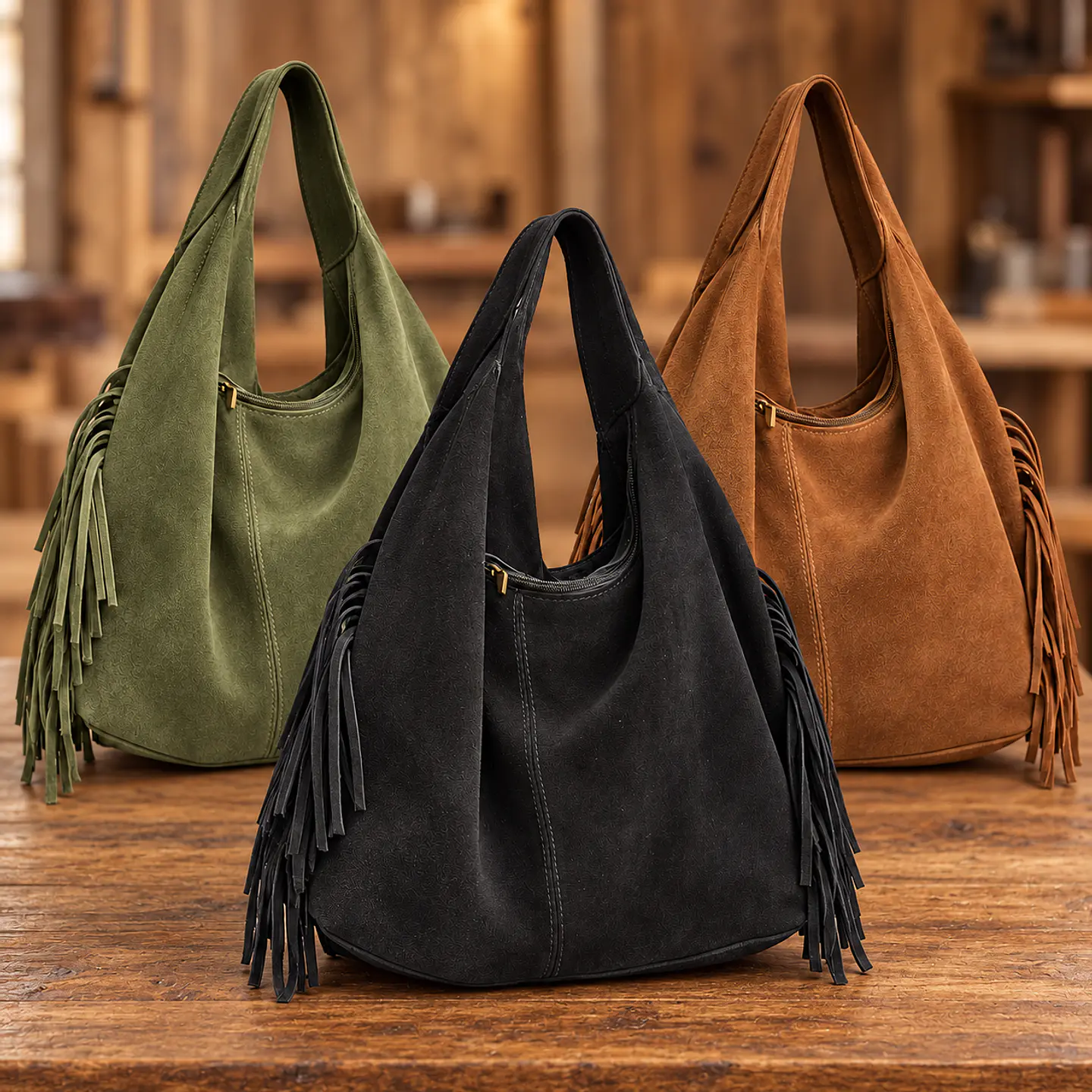 Cartera con Flecos 1