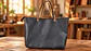 Cartera Tote Mediana de Cuero - Miniatura 3
