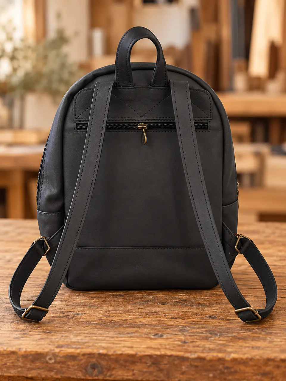 Mochila Isis de cuero 2