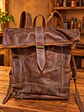 Mochila de Viaje de Cuero - Miniatura 3