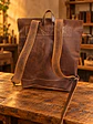 Mochila de Viaje de Cuero - Miniatura 4