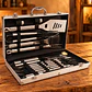 Deluxe BBQ Set Metálico de 24 Piezas - Miniatura 1