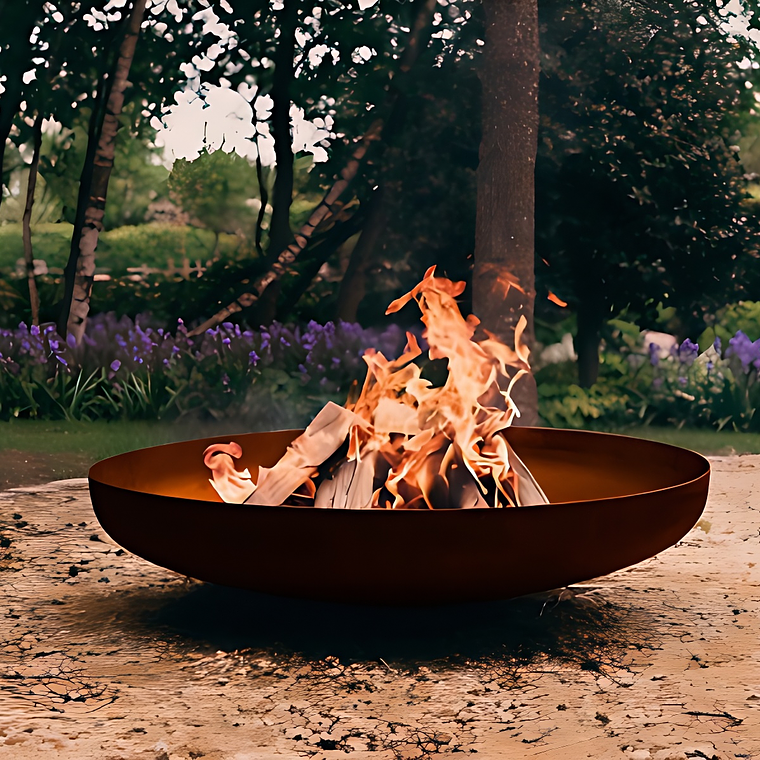 Fogón QHIRI 60 cms de diámetro (Acero Corten) 1