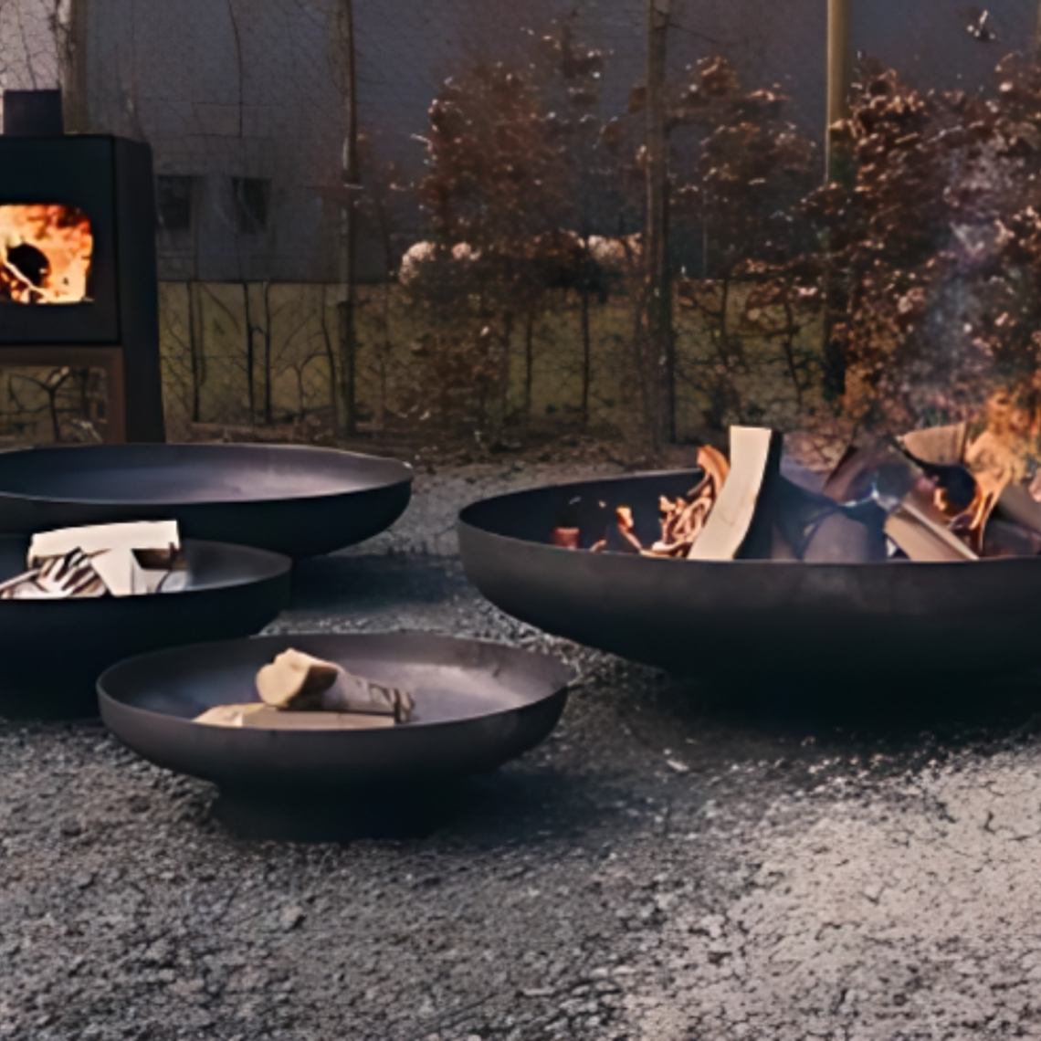 Fogón QHIRI 80 cms de diámetro (Acero Corten) 1