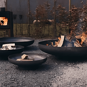 Fogón QHIRI 80 cms de diámetro (Acero Corten)