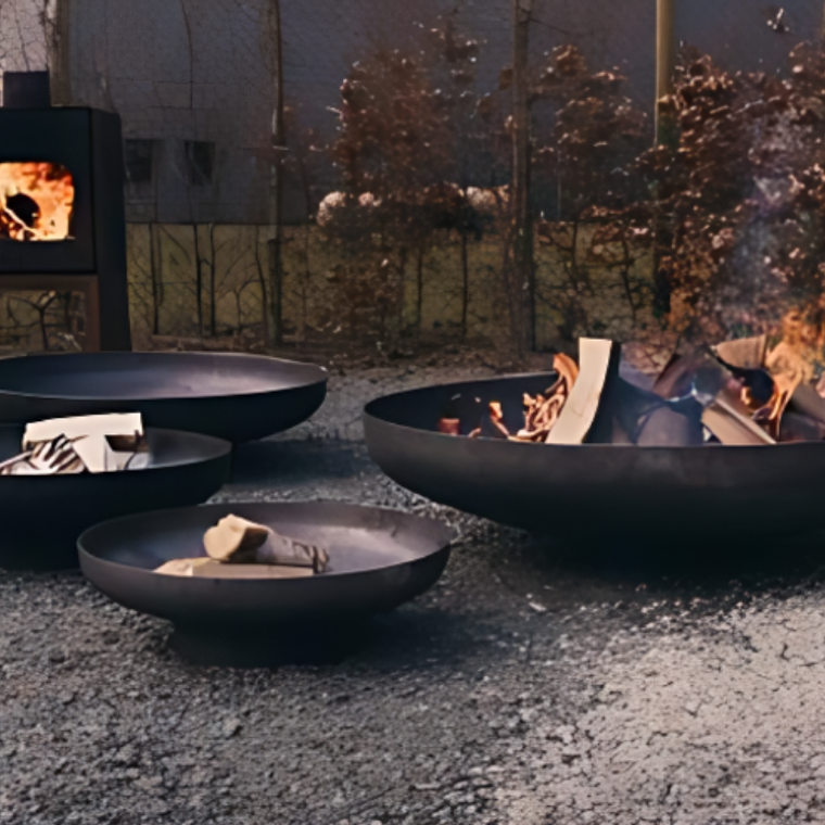 Fogón QHIRI 120 cms de diámetro (Acero Corten) 1