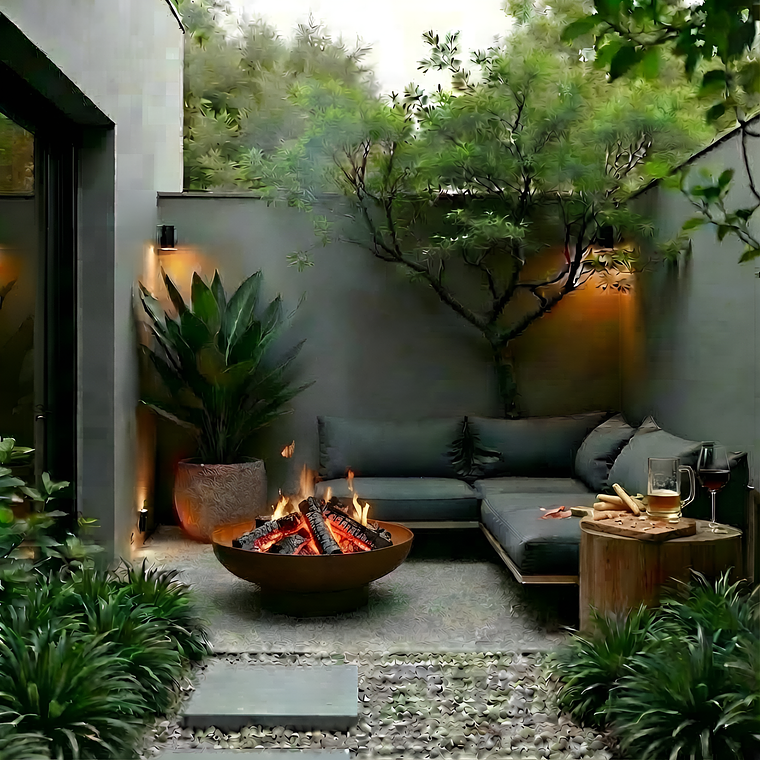 Fogón QHIRI 60 cms de diámetro (Acero Corten) 1