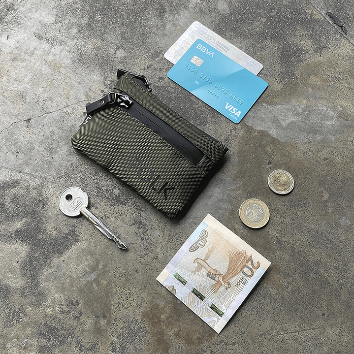 MINI WALLET SOLID VERDE 1