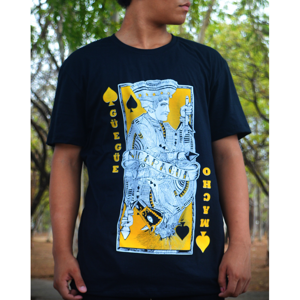 T-shirt  El Güegüense Baraja Nicaragua ♠️♥️♦️♣️