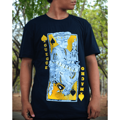 T-shirt  El Güegüense Baraja Nicaragua ♠️♥️♦️♣️