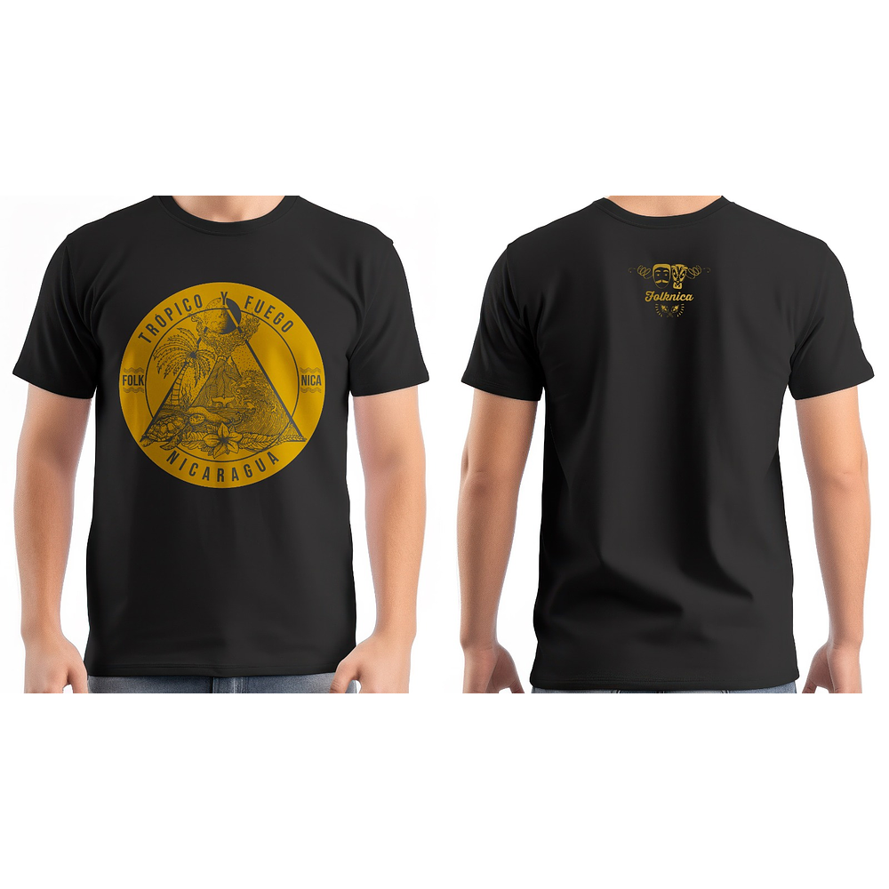 T-shirt Tropico y Fuego Nicaragua 🔥❤️‍🔥 🌄🌋