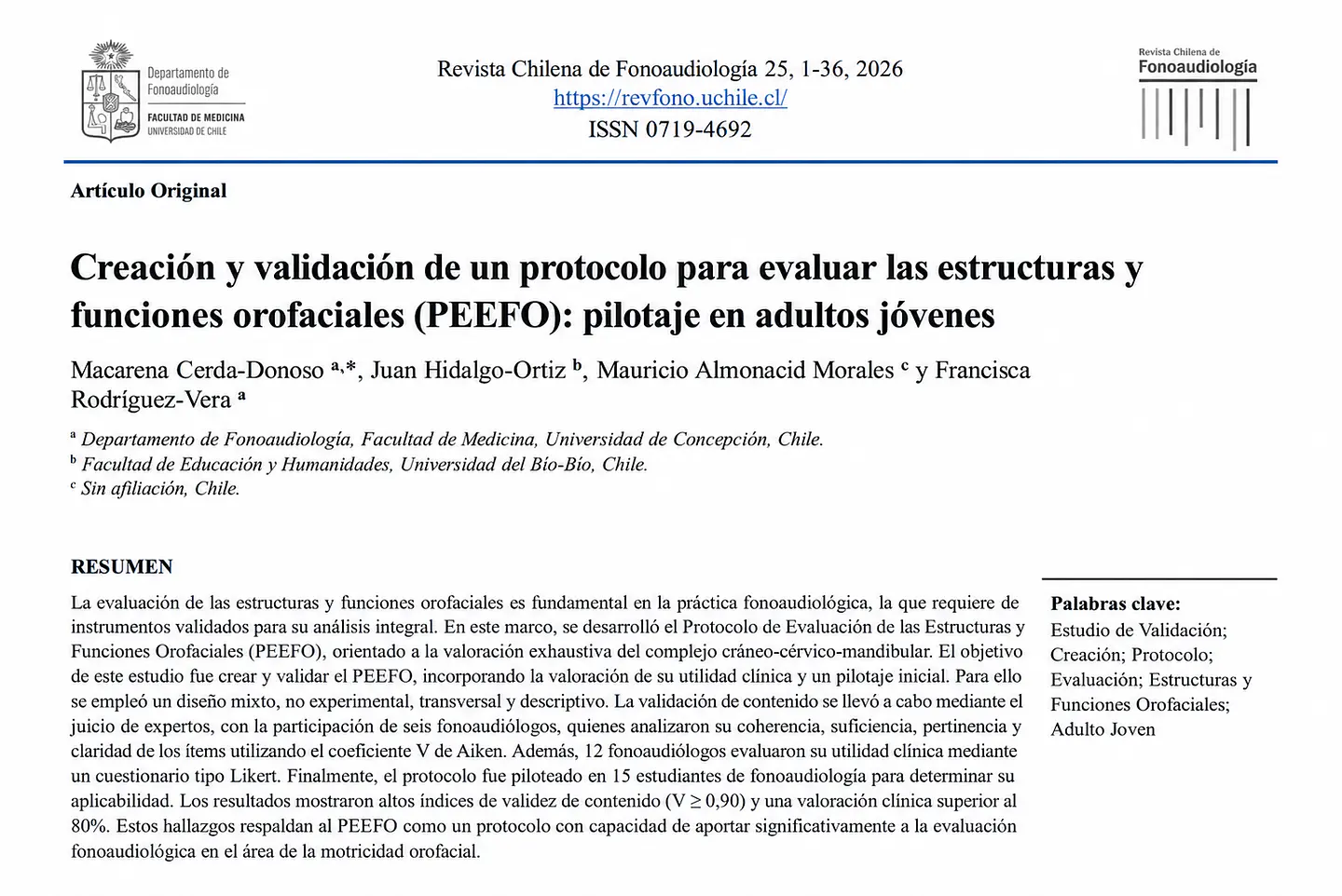Protocolo PEEFO 1