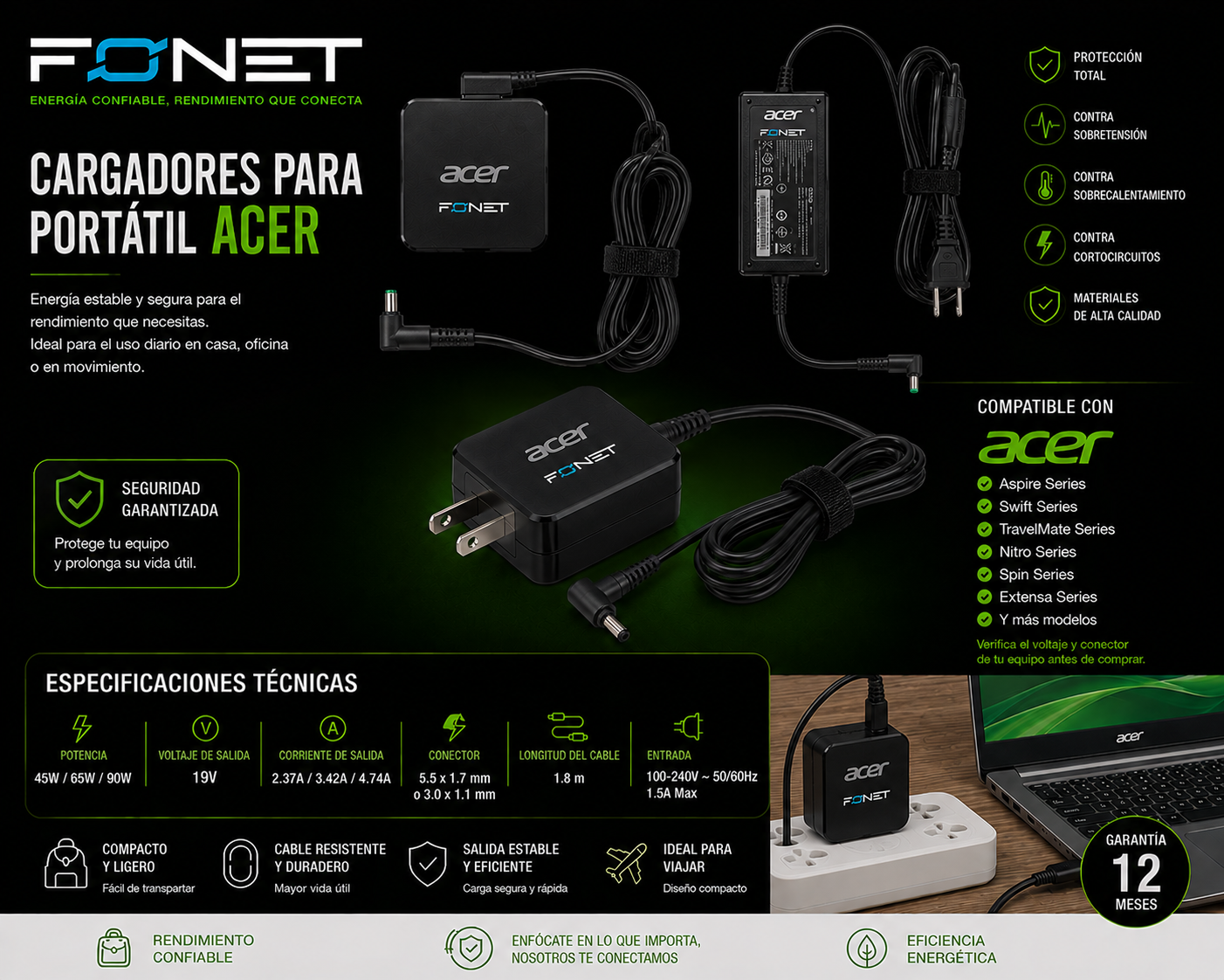 Cargador portatil Accer