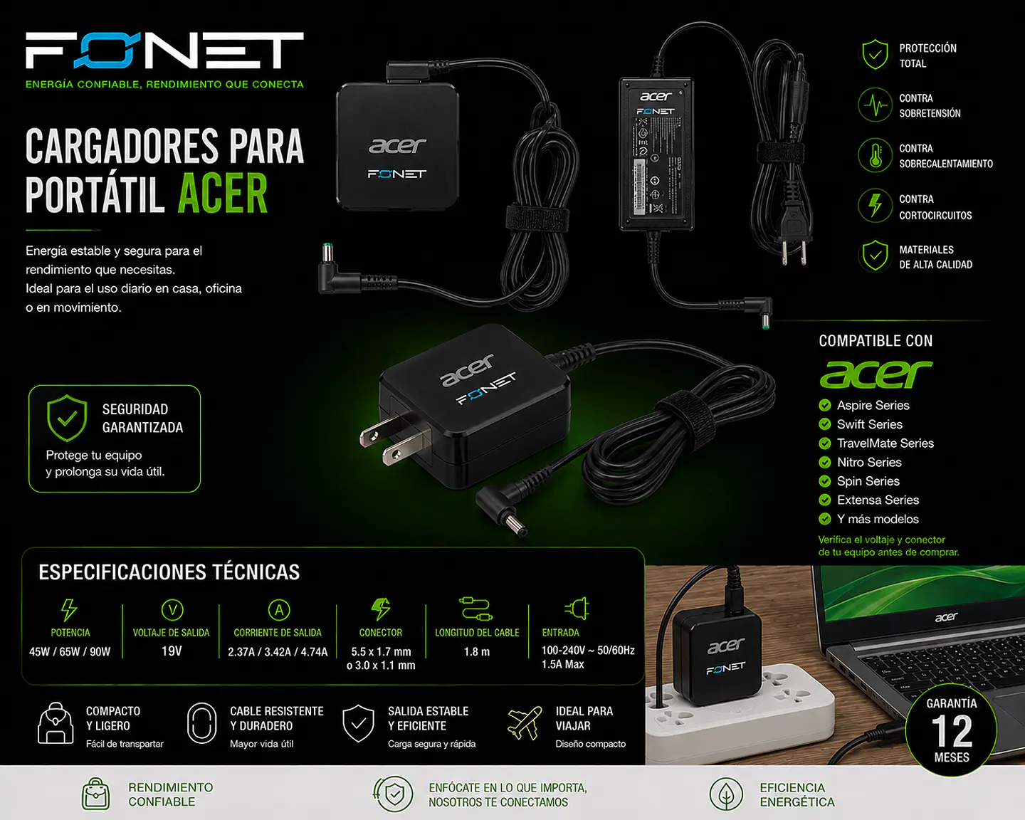 Cargador portatil Accer 1