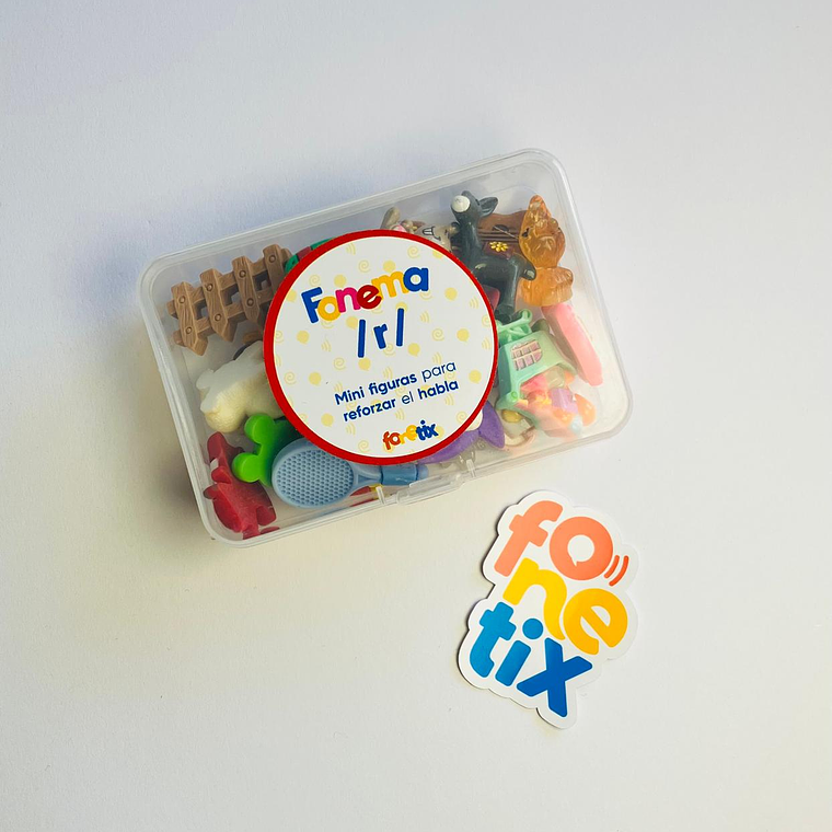 Miniaturas fonema /rr/ + material complementario 1