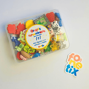 Miniaturas grupos consonánticos con fonema /ɾ/ + material complementario