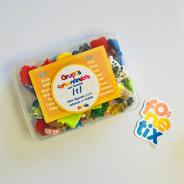 Miniaturas grupos consonánticos con fonema /ɾ/ + material complementario 2