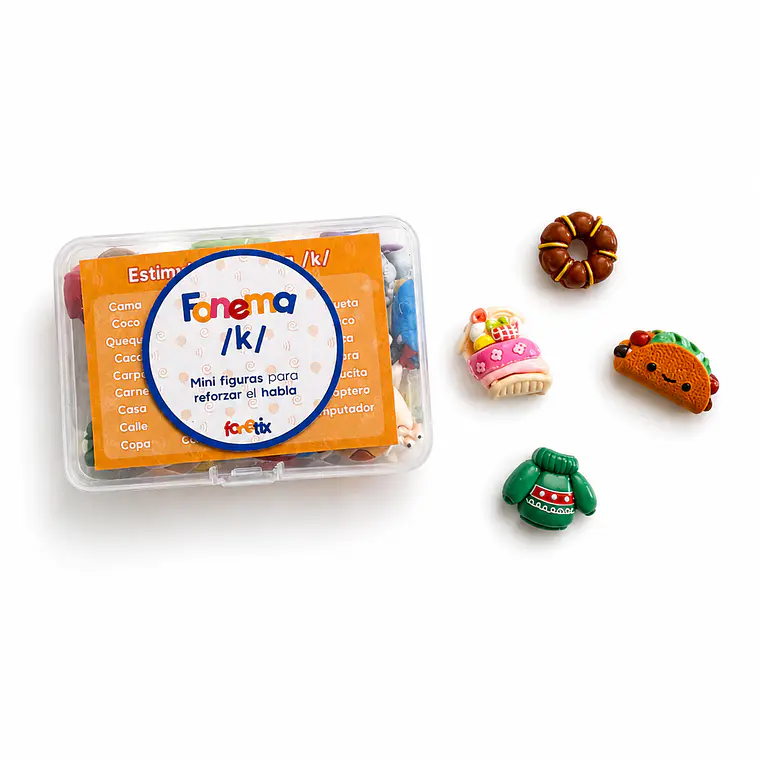 Miniaturas fonema /k/ + material complementario 2