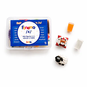 Miniaturas fonema /x/ + material complementario