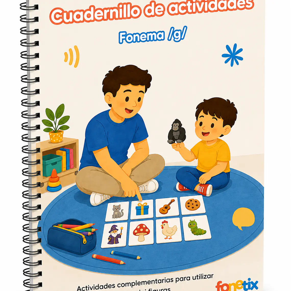Miniaturas fonema /g/ + material complementario 3