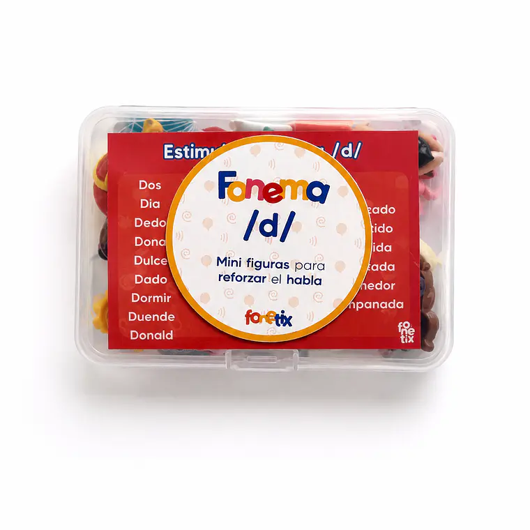 Miniaturas fonema /d/ + material complementario 1