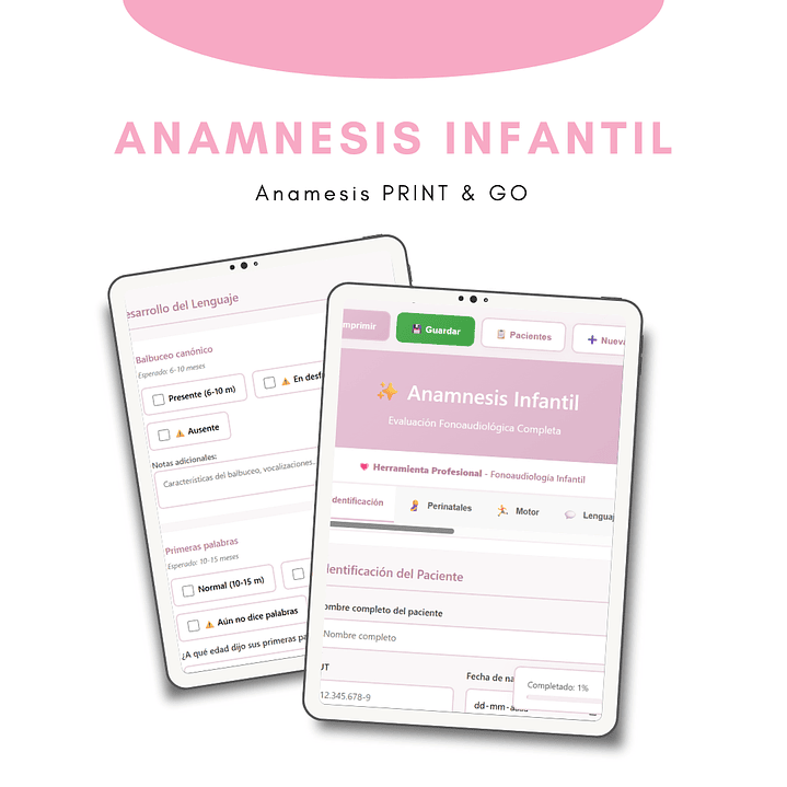 Anamnesis Print & GO + Rosa Palo 🎁 BONUS de regalo  1