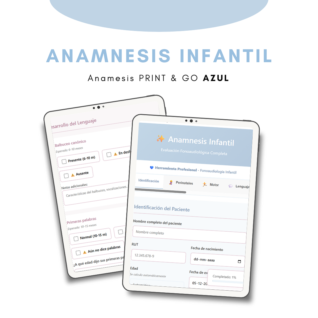 Anamnesis Print & GO Azul celeste + 🎁 BONUS de regalo  1