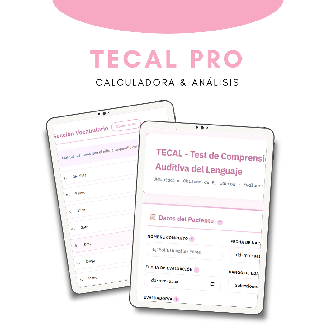 Calculadora TECAL PRO E. Carrow · Evaluación Digital 2
