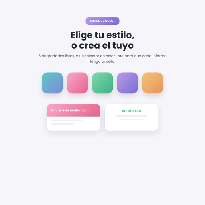 Fono Palette  🎨 Plantilla Informes y Certificados 2