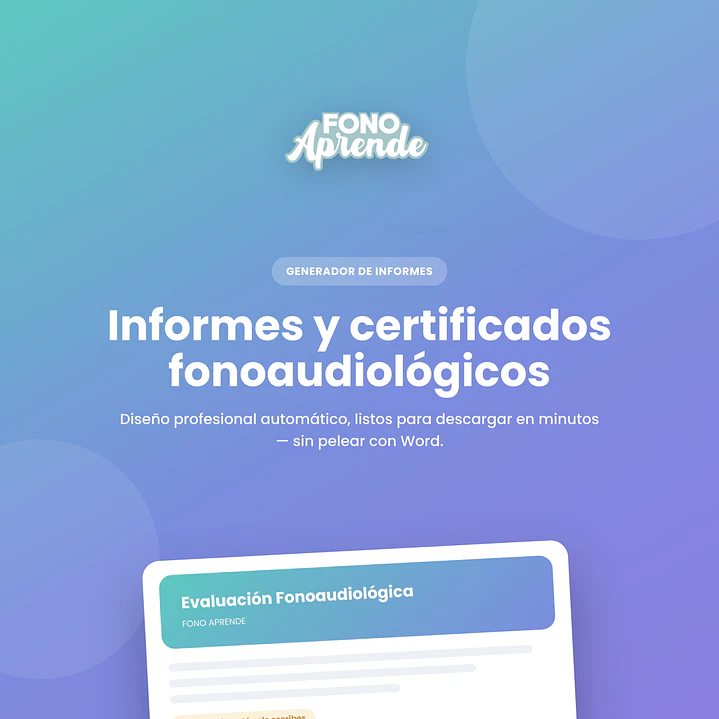 Fono Palette  🎨 Plantilla Informes y Certificados 3